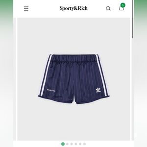 Sporty & Rich x Adidas Track Shorts - Sold Out Collection